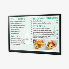 40" Digital Menu Board - Landscape & Portrait