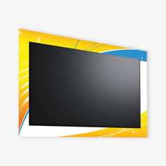 Horizontal Digital Signage + Customised Frame